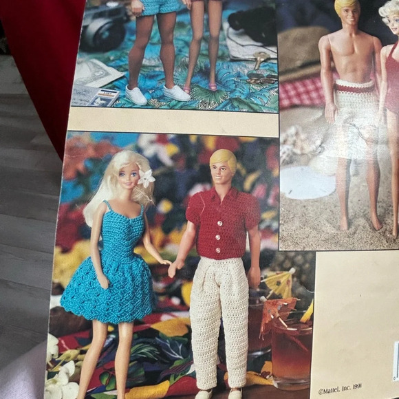 4/$50 Crochet Barbie wedding gown leisure art 2132 patterns 🎁 - Picture 9 of 11